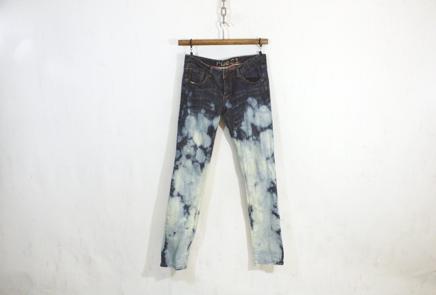 Bleached Skinny Jeans