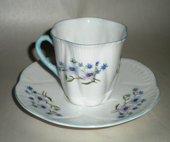 Shelley Vintage by Saucer shelley Bone saucers and  and Cup cups vintage MyHeirloomCharms Demitasse
