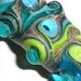 Water's Edge ....An ORIGINAL "Sea Bead" by Beatlebaby Glassworks.....Handmade Lampwork Glass Organic Focal