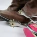 Vintage western spurs, quick on cowboy fashion kitsch