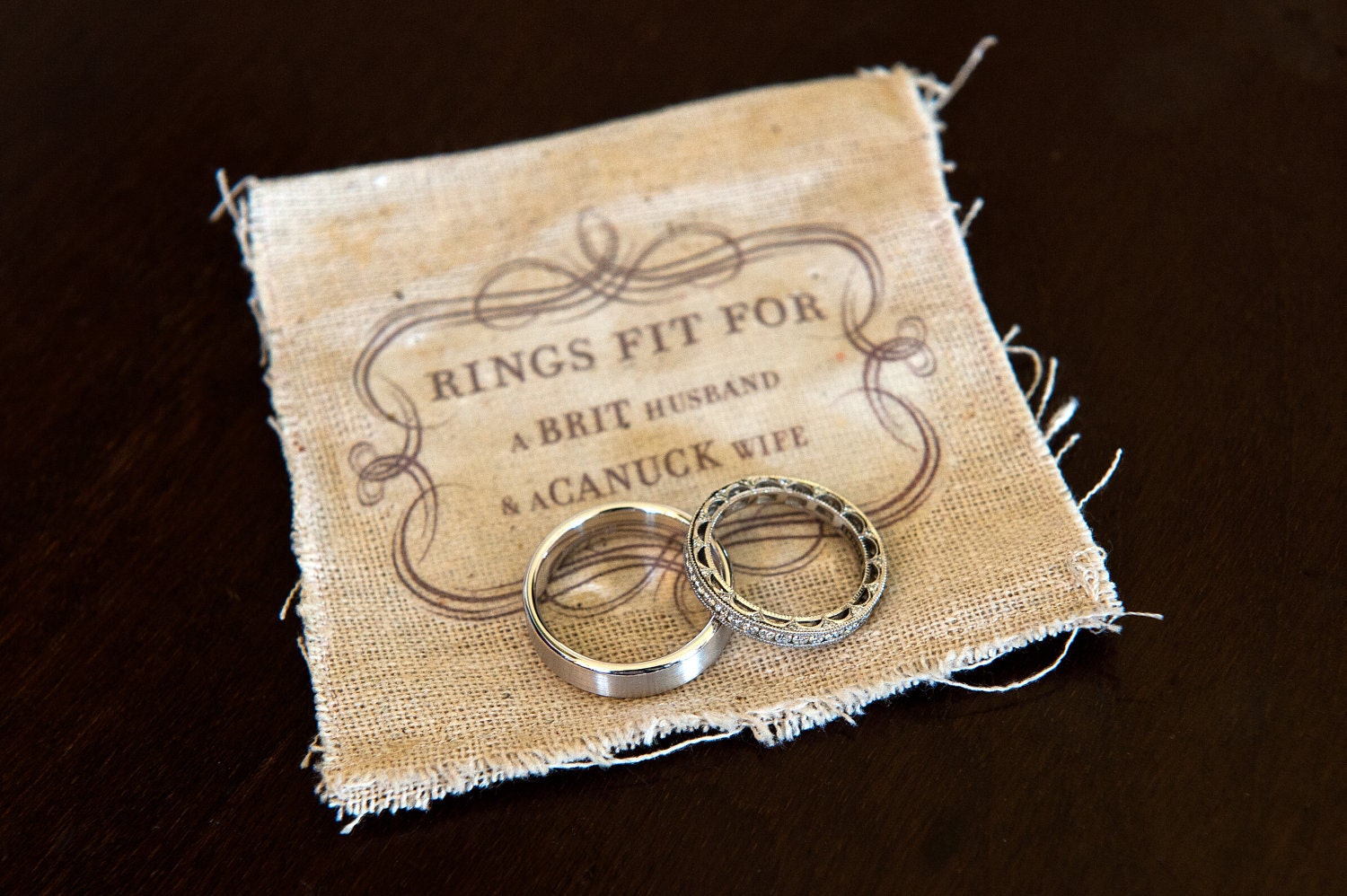 Fabric Ring Envelope