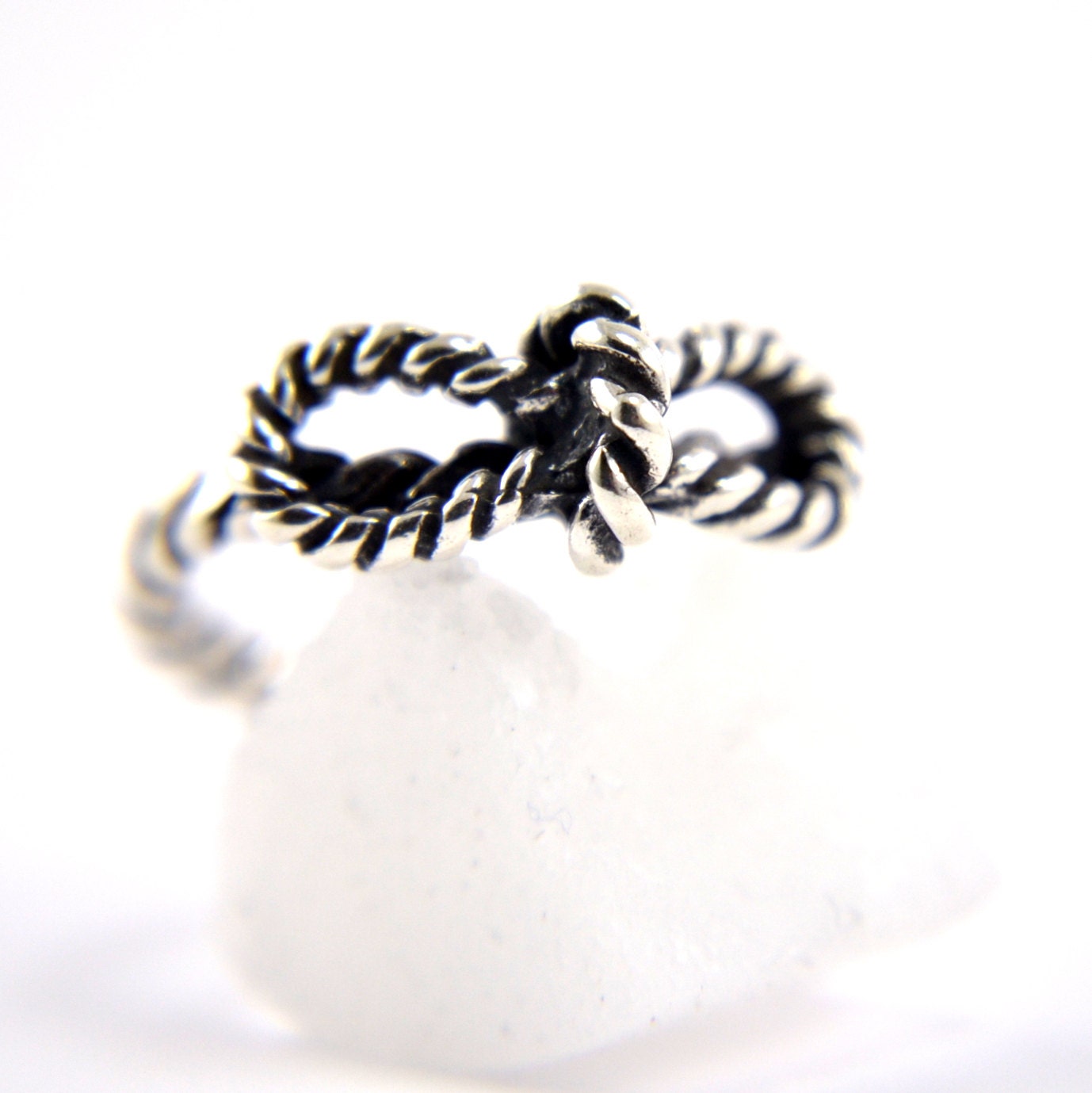 Sterling Silver Bow Ring