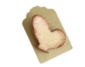 Wooden Butterfly Brooch - SOFT PINK BUTTERFLY