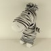 Handmade Sock Zebra Stuffed Animal Doll Baby Toys