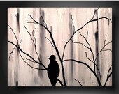 Large Art original Abstract painting ART Heavy textured  wall hanging  JMJartstudio 16 X 20 Inches-- Just in time