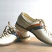 Vintage Striker Bowling Shoes Leather Womens Size 6 1/2