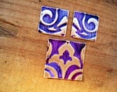 Vintaj Natural Brass altered pendants and charms