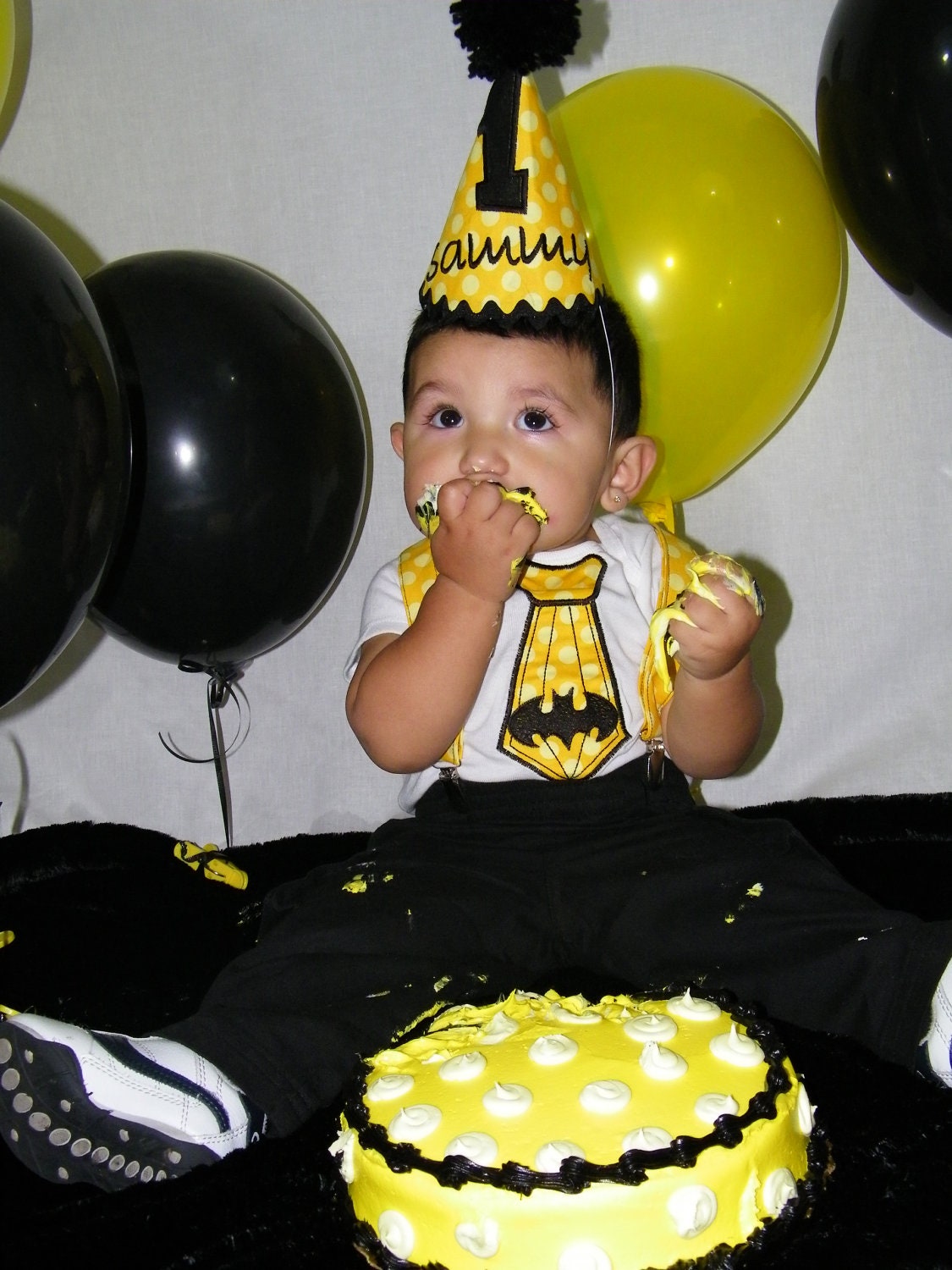 Batman Tie Onesie/Tshirt