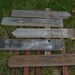 5 Blank shorts barn wood Wedding Signs w/ Stakes directional name tags paint your own READY TO SHIP