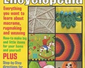 Vintage McCall's Macrame Rugmaking & Weaving Encyclopedia Vol. 3 book - 1978