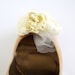 Wedding Shoe Clip Set - Pearl Ivory Shoe Clips for Wedding Shoes. Ivory Wedding Bouquet Shoe Clips