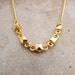 30% OFF COUPON SALE - The Great Pyramids.  Vintage Pyramids and Gold Curb Chain Minimalist Necklace