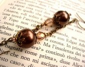 Mocha Pearl Earrings