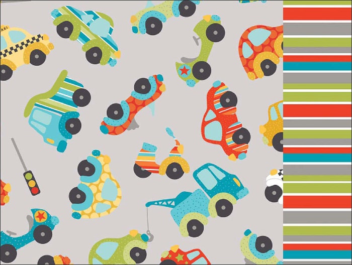 Peak Hour Nap Mat Cover - Basic Kindermat Cover - Cars, Trucks
