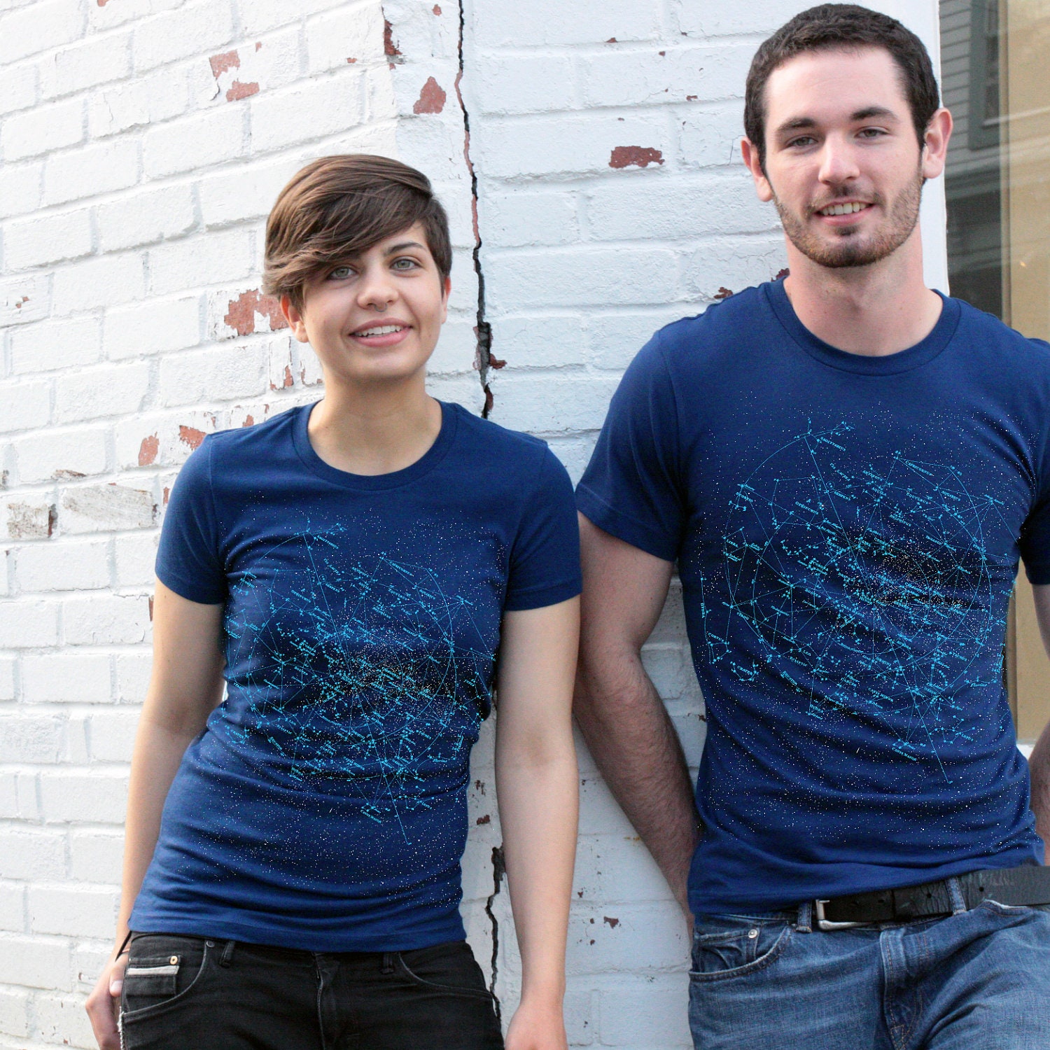Constellation Tshirt Astronomy Tee MENS Shirt