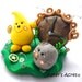 Watch Factory STEAMPUNK Parker Figurine - Polymer Clay Storybook Scene Sculpture