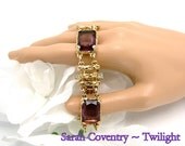 Vintage Sarah Coventry Bracelet "Twilight" 1970s