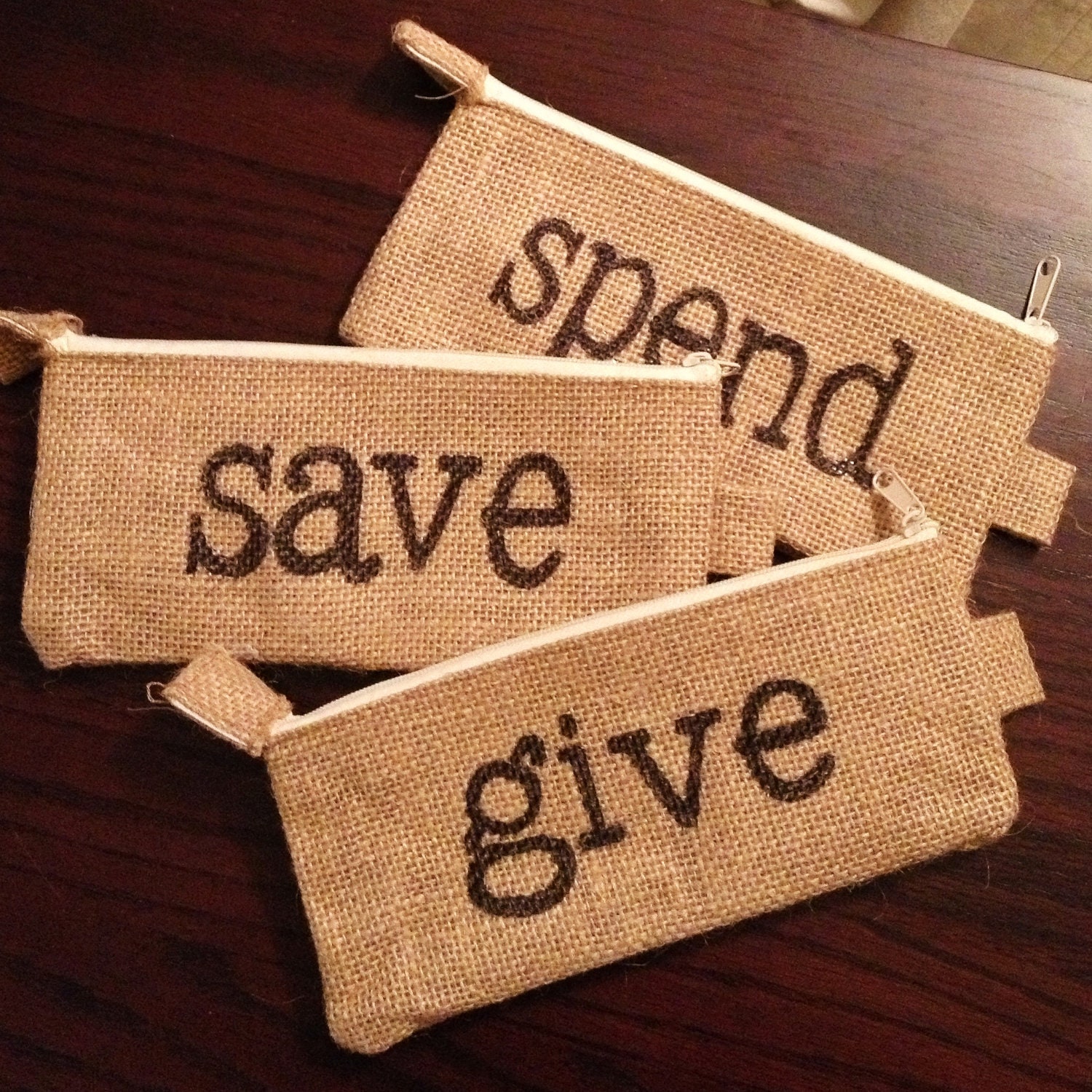 Save, Give, Spend Pouch Set