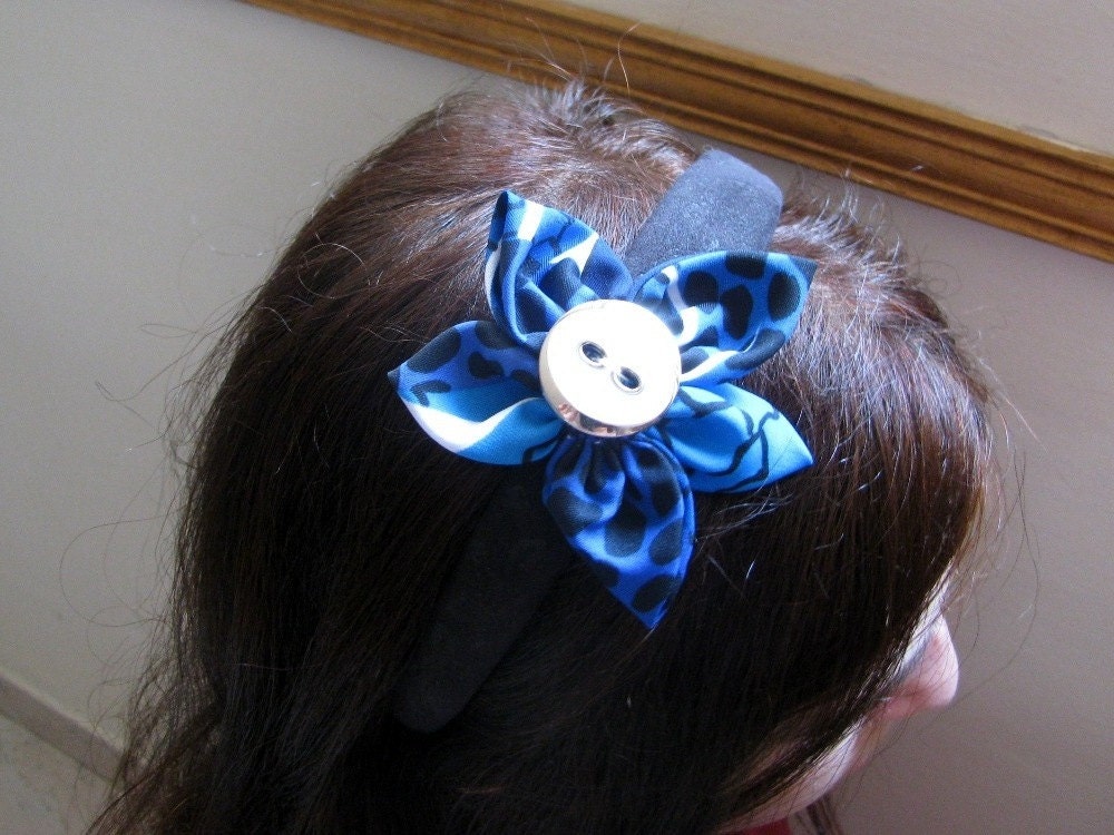 Flower Pin Brooch Accessory for Hats, Clothing, and Headbands