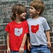 OHIO Love, State of Ohio bodysuit with heart, great baby shower gift, father's day gift for new dad