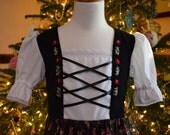 A Christmas Dress for Ethel Size 5/6 -Ready to Ship SALE PRICE