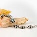 Bullet Bracelet, Nickel 45 ACP Casing Rosettes with Swarovski Crystals, Sterling Silver Links