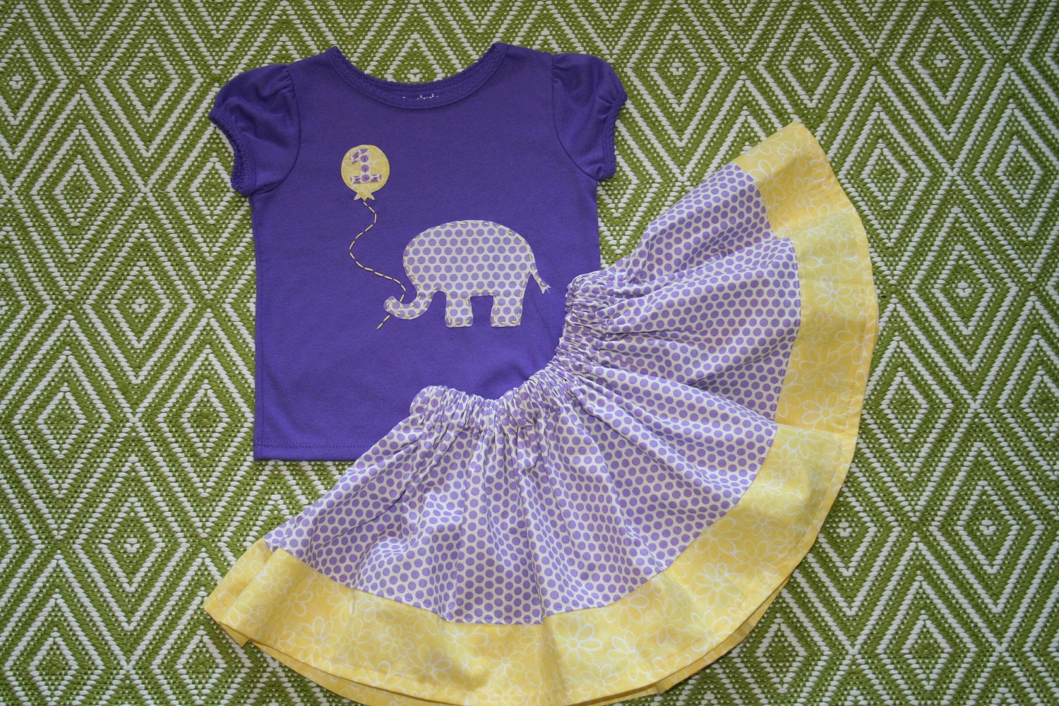 Girls First Birthday Outfit, Create Your Own, Pick a color scheme or special theme, CUSTOM OUTFIT, Birthday Shirt and Skirt