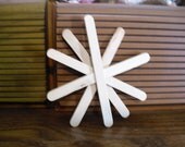 Gerbil/Hamster Chew Toy  -  Craft Stick  Single Star Shaped