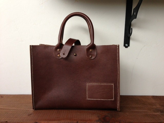 Mini mart leather small tote purse - free shipping - CLEARANCE SALE