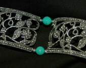 Silver and Turquoise Cuff Bracelet Jewelry