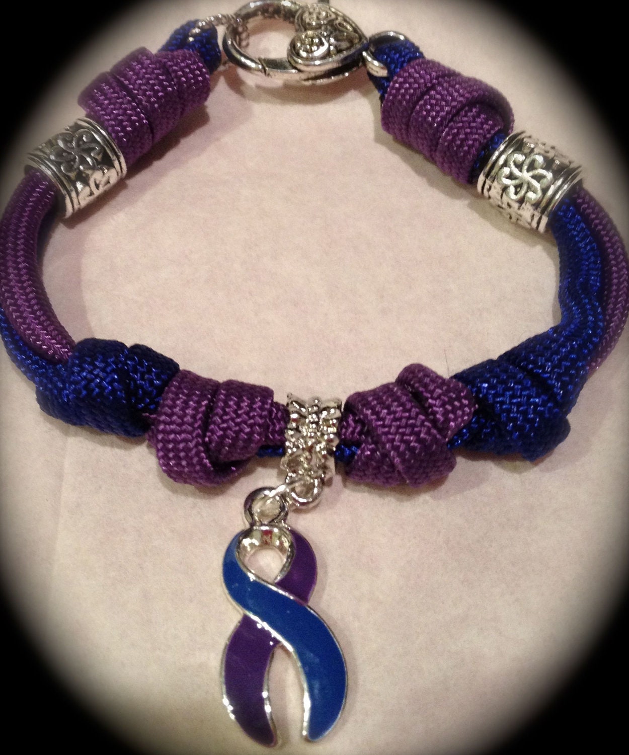 Items similar to Prayer Beads Paracord Bracelet with Rheumatoid