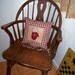 Primitive Snowman Pillow Winter Mitten Christmas Snow Snowflakes Prim Country Home Decor UNSTUFFED Stitchery Snowmen Accent Grungy