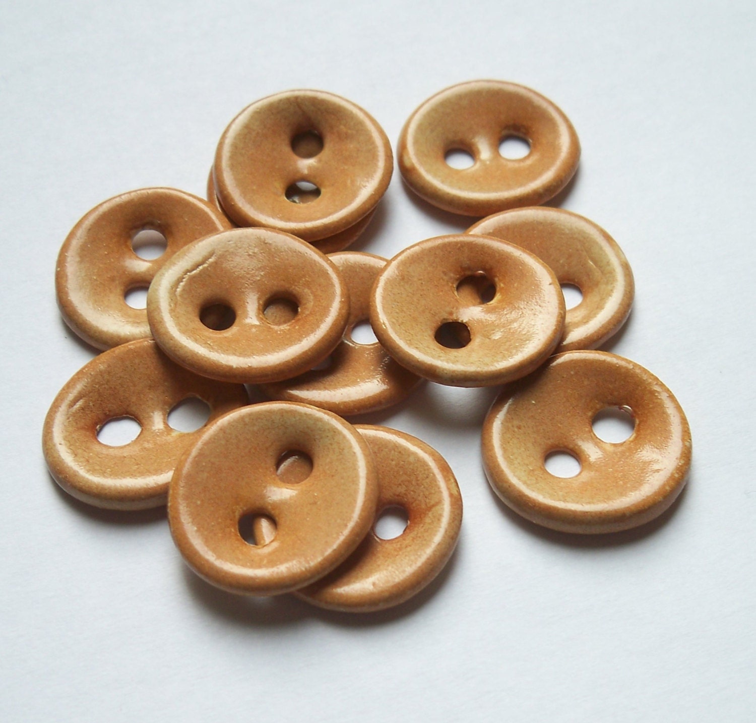 Toasted Ceramic Buttons