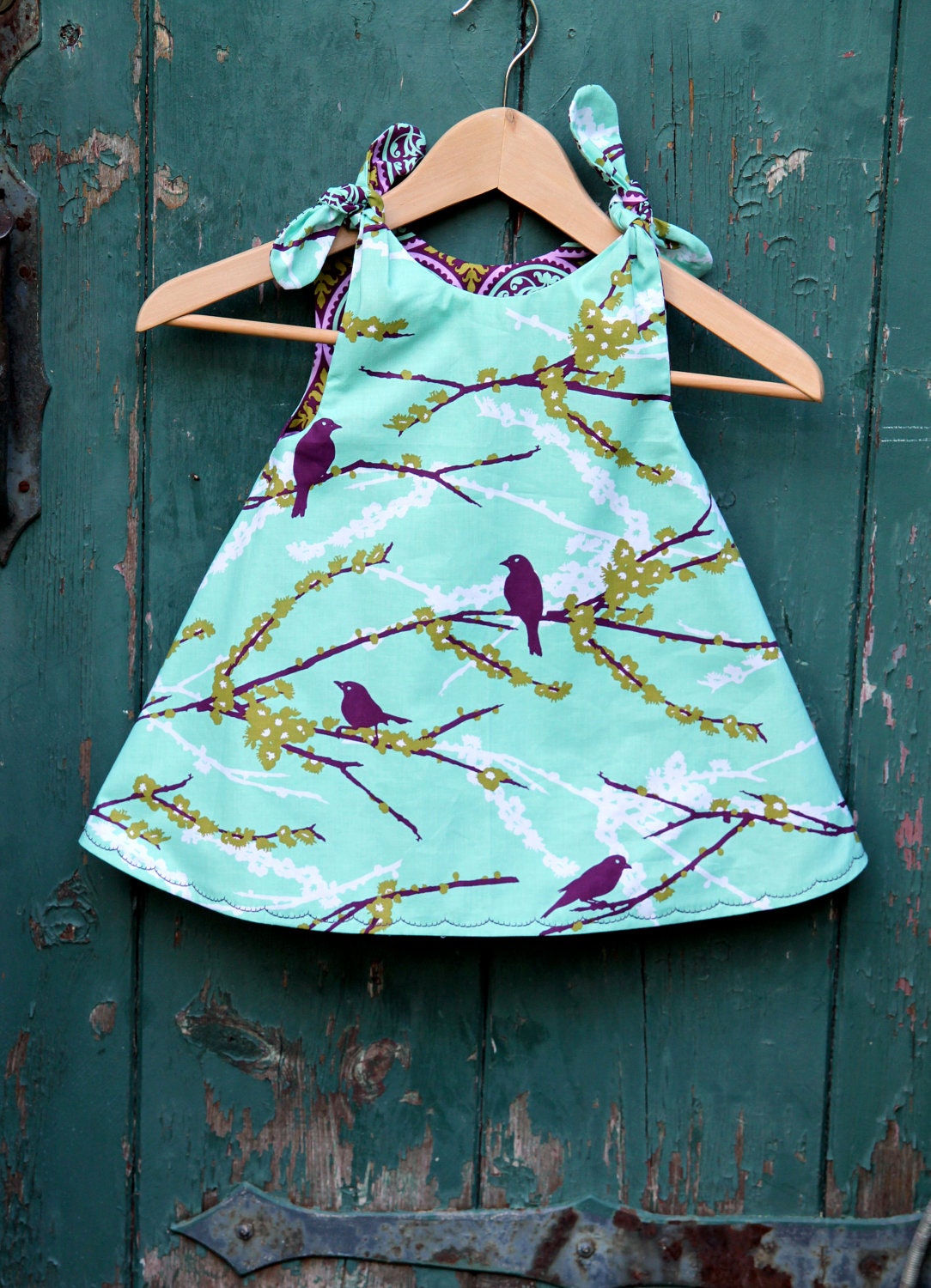 PRINTED PATTERN: Shortcake Reversible Romper and Dress Pattern - Original Paper Printed Sewing Pattern - Size 6 Month through 6 Years