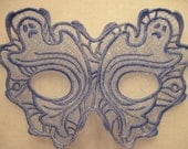 Blue Ghostly Mask