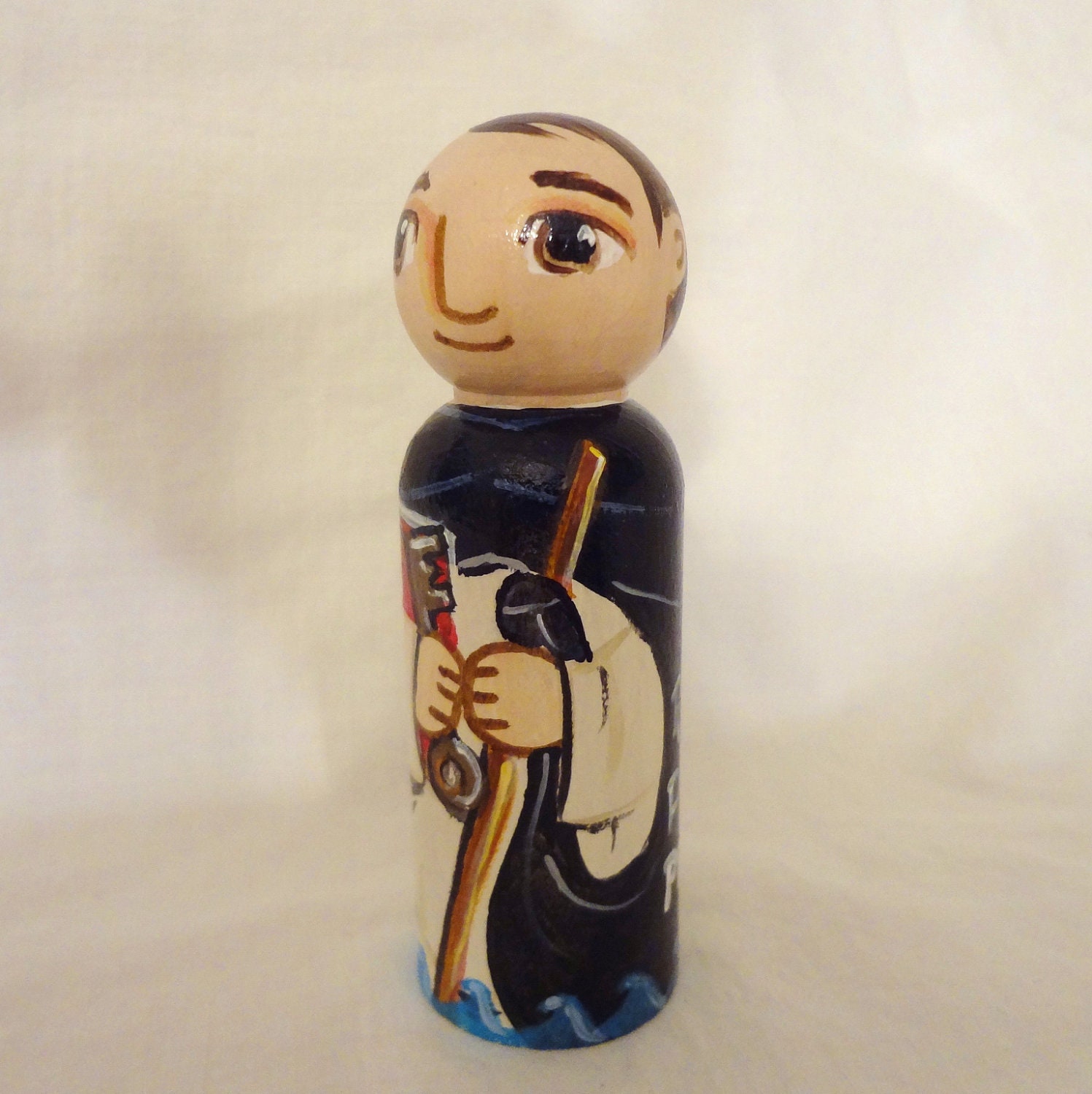 Saint Raymond of Penafort Toy - Catholic Saint Doll - Made to Order