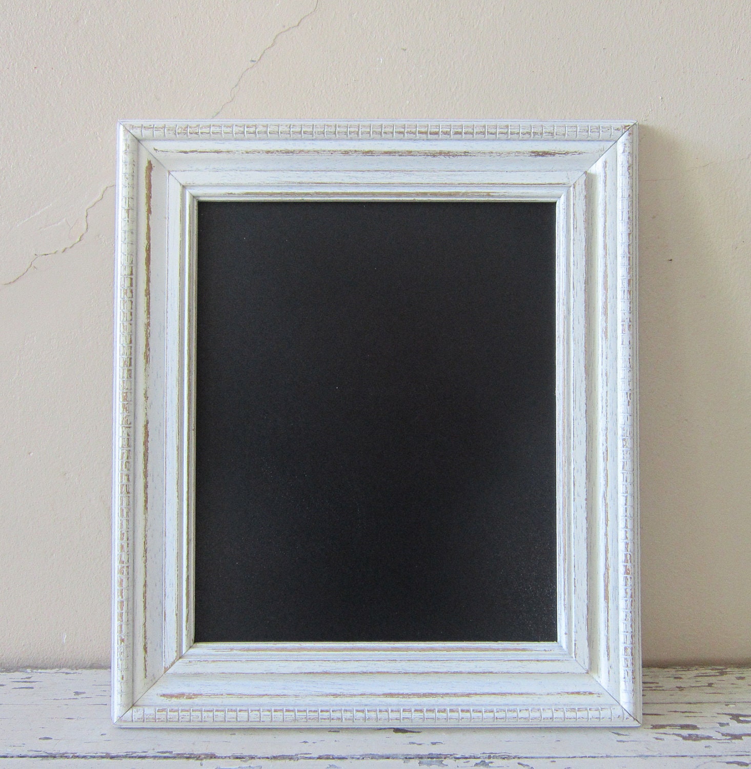 Framed Chalkboard - French Market - Shabby and Chic - Cottage chic home decor