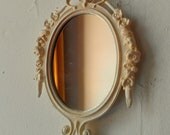 Decorative Mirror in Vintage Off White Frame - Revived Vintage
