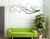 Vinyl Wall Sticker Decal Art - Swirl Away