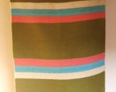 Vintage Colorful Wool Native American Rug/Wall Hanging-