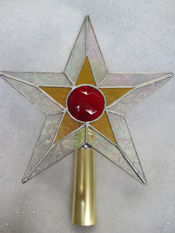 stained glass star christmas tree topper by renaissanceglass stained glass star christmas tree topper by renaissanceglass