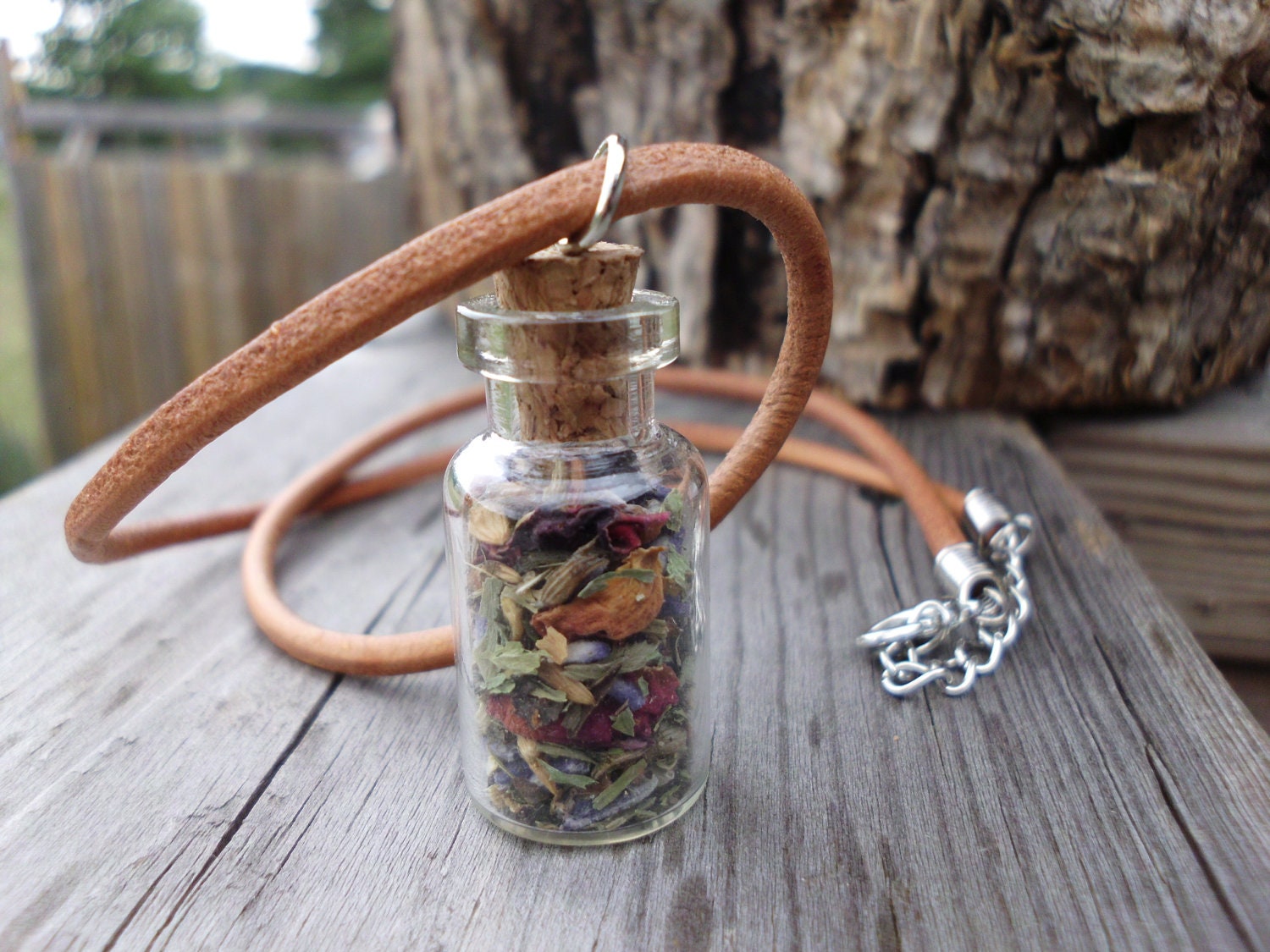 Love and Romance Charm Bottle Pendant, Attraction, Relationship,Love, Tenderness, Intimacy,Wicca,Witchcraft, Spell Charm, Talisman