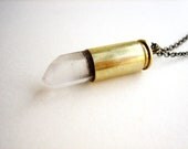 Crystal Bullet Necklace