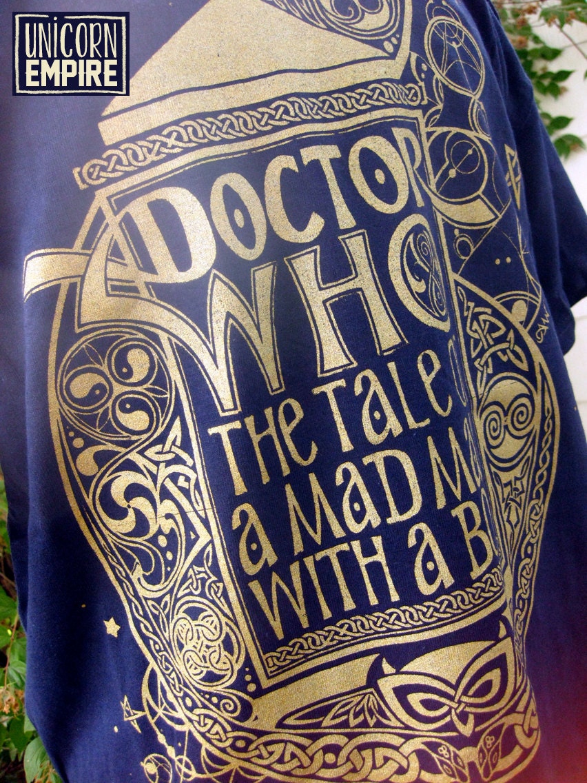 Doctor Who -T-Shirt - Hand Printed
