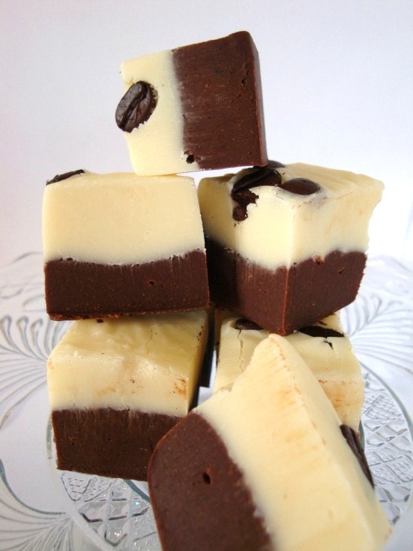 Mocha SENSATION Fudge. Approx 3/4 LB. No Oil, No butter, No extra sugar added. A little piece of Heaven in Every bite..