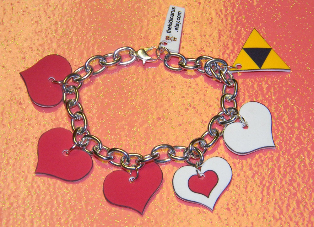 Heart Container Bracelet Legend of Zelda