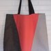 Angled weekender bag. Over sized duffel, tote, or travel bag.