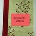 Journal Diary Sketchbook Extra Large Blank WEEDS RESERVED