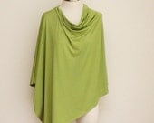 Summer Sale Bamboo Kiwi Nursing Poncho Breastfeeding Nursing Cover Up Wrap Petite / Misses / Plus