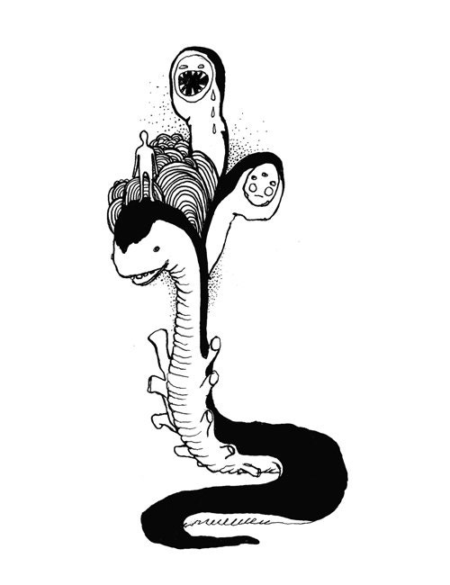 Serpent (framed print)